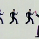 A still from Talking Heads’ “Once In A Lifetime” video